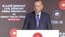 Erdoğan "Hedef 1.5 milyon konutu dönüştürmek"