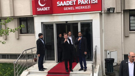 Saadet Partisi binasına haciz geldi