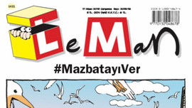 Leman'dan mazbata kapağı