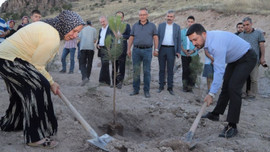 Nevşehir’de doğum ve ölüm için bir fidan!