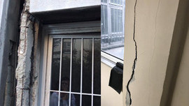 Çapa'da duvarlar çatladı, tavanlar çöktü