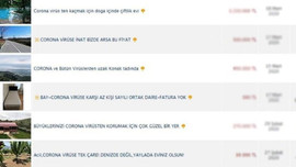 Gayrimenkul ilanlarında koronavirüs vurgusu