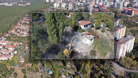 220 gecekondu 154 baraka ve çadır yıkıldı...