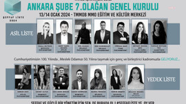 İçmimarlar Odası Ankara Şube'de seçim yapıldı