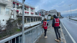Boğaz'da 106 kaçak yapı tespit edildi