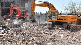 Kentsel dönüşümde on binadan biri yıkıldı