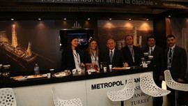 MIPIM'deki Türk kahveli Metropol İstanbul standına büyük ilgi!