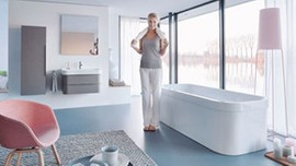 Duravit Happy D.2 serisi yumuşak kıvrımları banyoyla tanıştırıyor