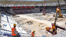 Mersin Arena Stadyumu’nda sona yaklaşılıyor!