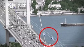 İstanbul Boğazı'ndan geçecek teleferikten ilk kareler!