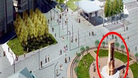 Yeni Taksim Meydanı'nda tepki çeken detay!