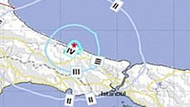 İstanbul'da korkutan deprem