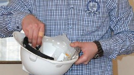 Akıllı Baret Kontrol Sistemi geliştirildi