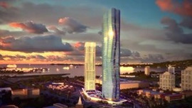 8 katlı otel için el sıkıştılar