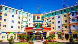 Hiç legodan otel gördünüz mü?