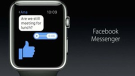 Apple Watch'da Facebook Messenger sürprizi