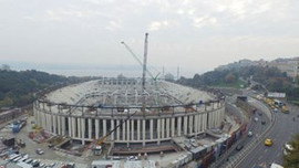 İşte çatısı kaldırılan Arena!