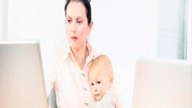 Çalışan anneye 300 euro destek