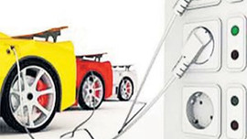 Elektrikli araba alan alana...