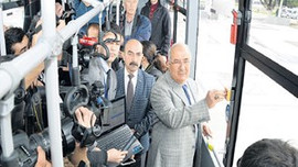 Mersin'de otobüslere panik butonu