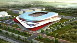 Samsun'un yeni stadına kadın eli!