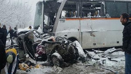 TEM Otoyolu'nda zincirleme kaza!