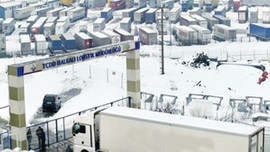 TIR’lar yolda kaldı