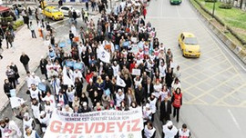 Bugün doktorlar grevde