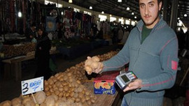 Kredi kartına taksitle patates