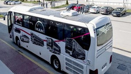 Türkiye'nin ilk "güneş otobüsü" yollarda!