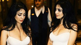 Melike İpek Yalova'dan dekolte şov