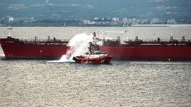 Çanakkale Boğazı'nda tehlikeli anlar!