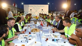 Üçüncü havalimanı işçilerine sürpriz