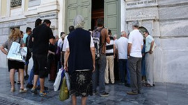 Yunan bankaları açıldı