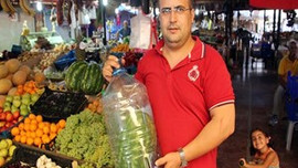 Damacana karpuz 250 TL!