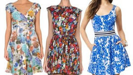 Sokak Modasında Çiçekli Desenler