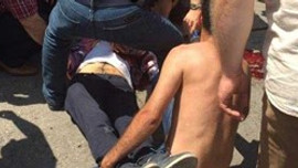 Otopark’ta kan döküldü!