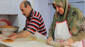 57 yedi yaşında fırıncı oldu!