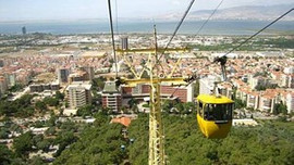 Balçova Teleferik Tesisleri 10 günlük bakımda...