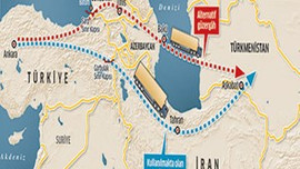 TIR'ların yolu Hazar'dan!