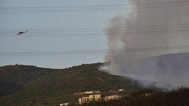 Tuzla'da askeri bölgede orman yangını