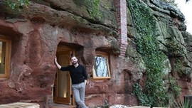 Tarihi mağara artık muhteşem bir ev