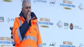 Ovit Tüneli'nin ilk ışık töreni yapıldı