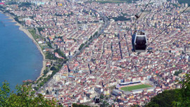 1 milyon turist hedefleyen Ordu'da sayı 500 bine ulaştı