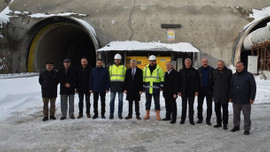 Eğribel Tüneli'nde ilk ışık 2018'de gözükecek