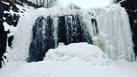 Arap turistler Ordu'nun kar manzarasına akın ediyor!