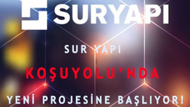 Sur Yapı Koşuyolu Kasım sonu tanıtılacak! 100 dairelik yeni proje geliyor!