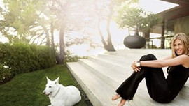 İşte Jennifer Aniston'ın olağanüstü evi