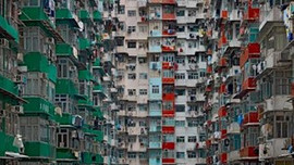 İşte Hong Kong'un iç içe geçmiş binaları!
