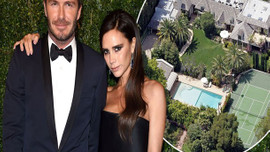 David-Victoria Beckham çifti 22 milyon liralık yeni evine kavuştu